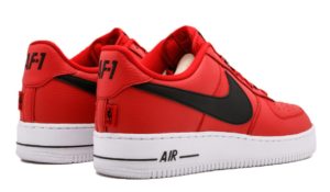 Nike Air Force 1 LV8 NBA красно-черно-белые (40-45)