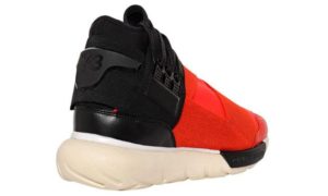 Adidas Y-3 Qasa High красные с черным