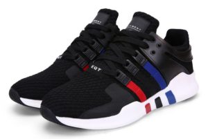 Adidas EQT Support "ADV" черные с синим и красным (35-44)