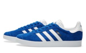 Adidas Gazelle синие с белым (35-44)