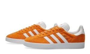 Adidas Gazelle оранжевые с белым (35-39)