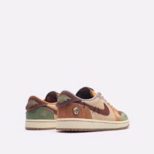 Nike Air Jordan 1 Low OGZion Williamson Voodoo разноцветные нубук мужские-женские (35-44)